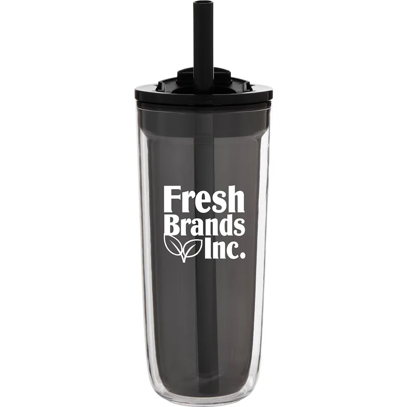 16 oz Simone Travel Tumbler (Black)