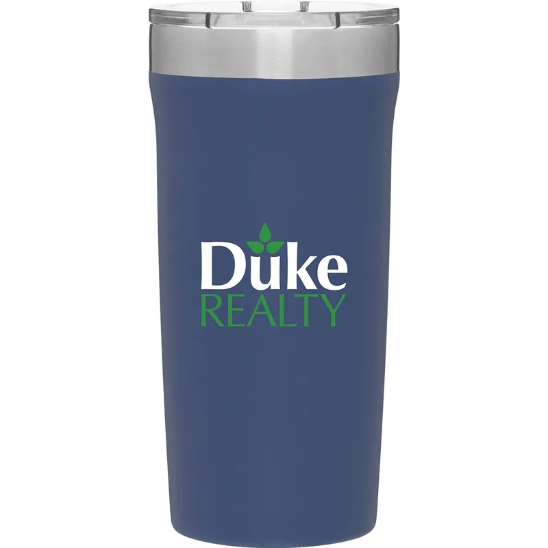 18 oz Palermo Travel Tumbler (Matte Navy)