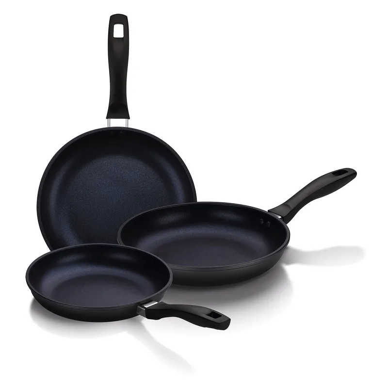 Gourmet Edge 3 Piece Diamond Nonstick Fry Pan Set