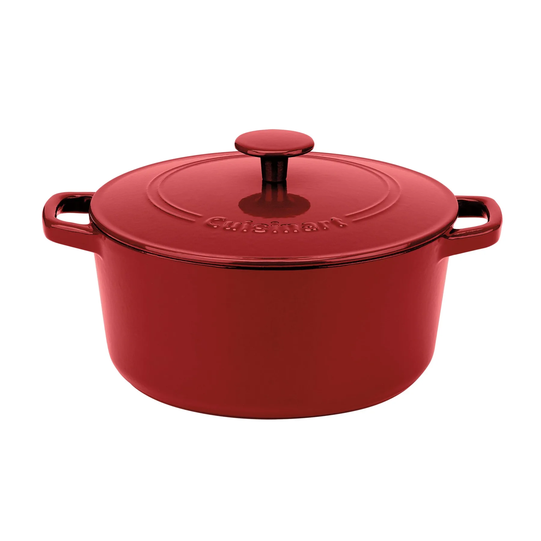 Cuisinart Chef's Classic Enameled Cast Iron 5-Qt Round Covered Casserole