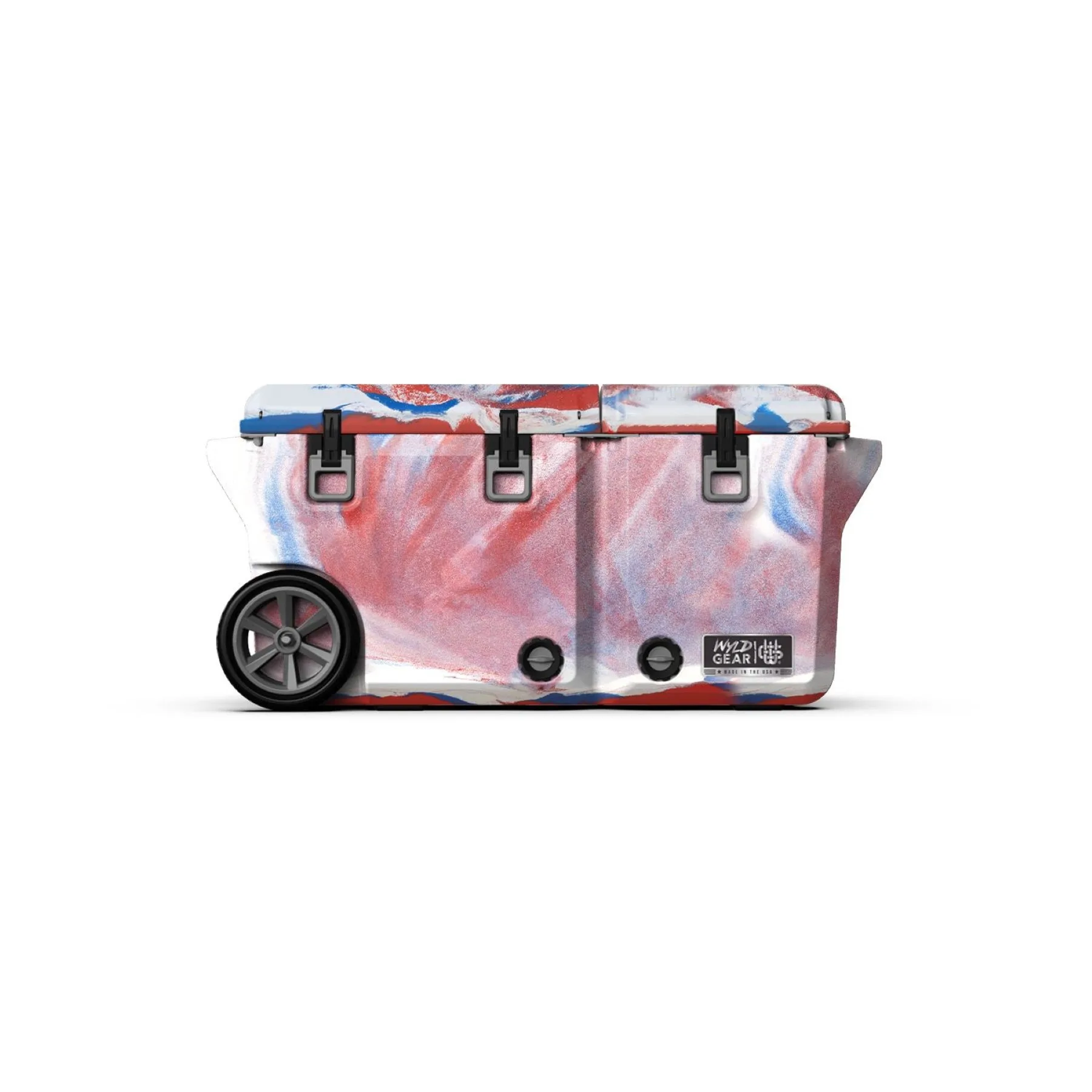 65 QT Wyld Gear® Divided Wheeled Hard Cooler Ice Chest (40" x 19") view 6