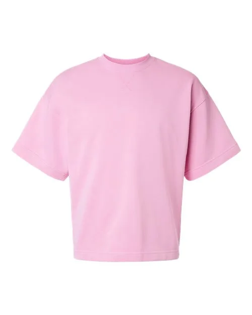 American Apparel® Unisex French Terry Ex Crew Top view 5