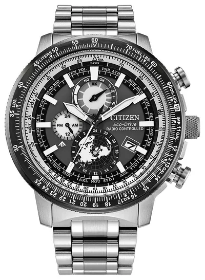Citizen Watch Men's Promaster Air Northern Hemisphere Stainless Steel Bracelet Watch Gray Dial