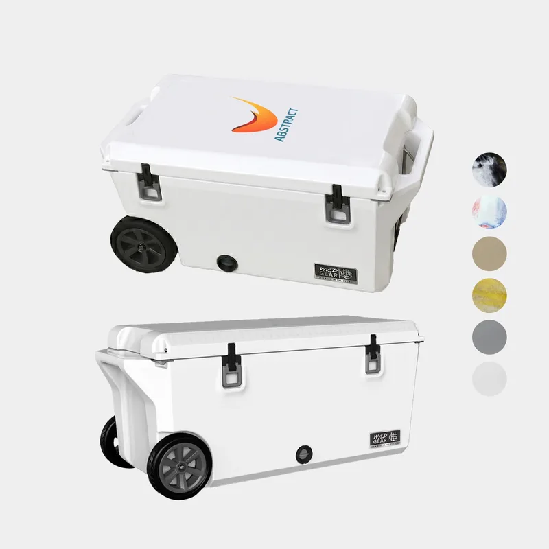 110 QT Wyld Gear® Hard Wheeled Cooler Ice Chest (20" x 48")