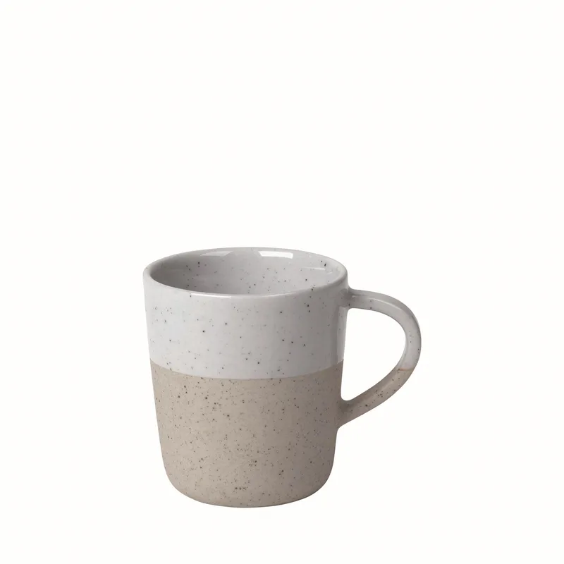 Blomus Sablo - Ceramic Stoneware Espresso Mug Set Of 4 - Cloud White