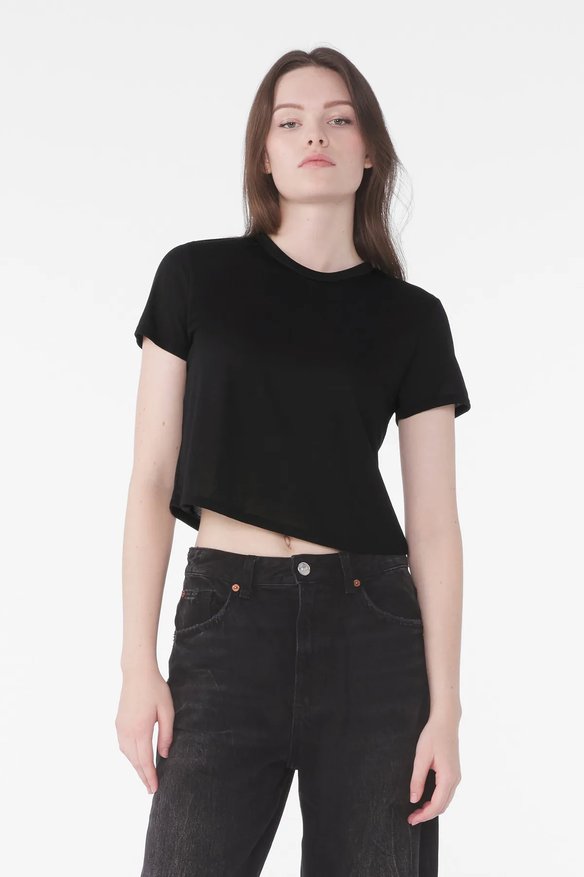 BELLA+CANVAS® Women's Flowy Cropped Tee