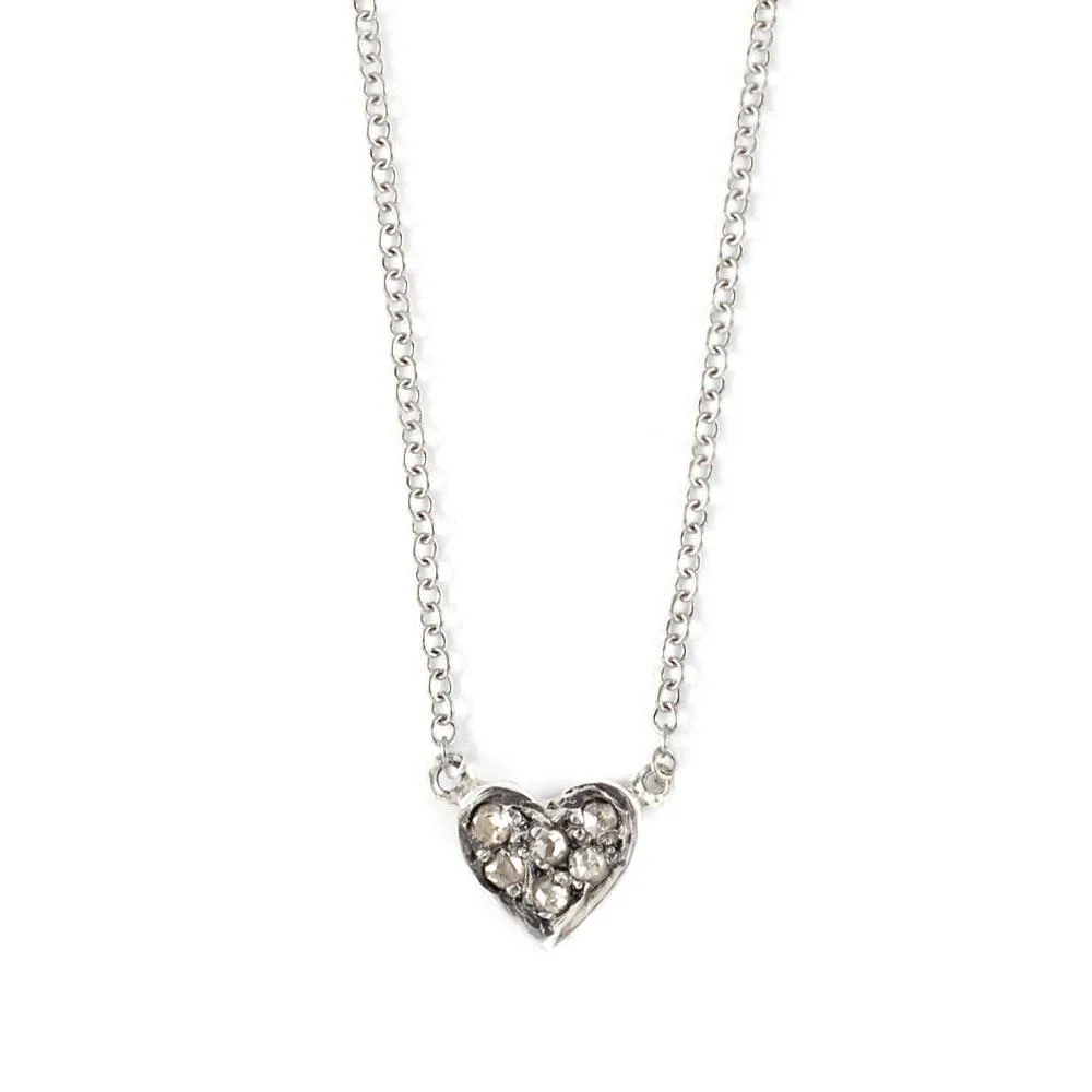 Chan Luu Heart Diamond Necklace