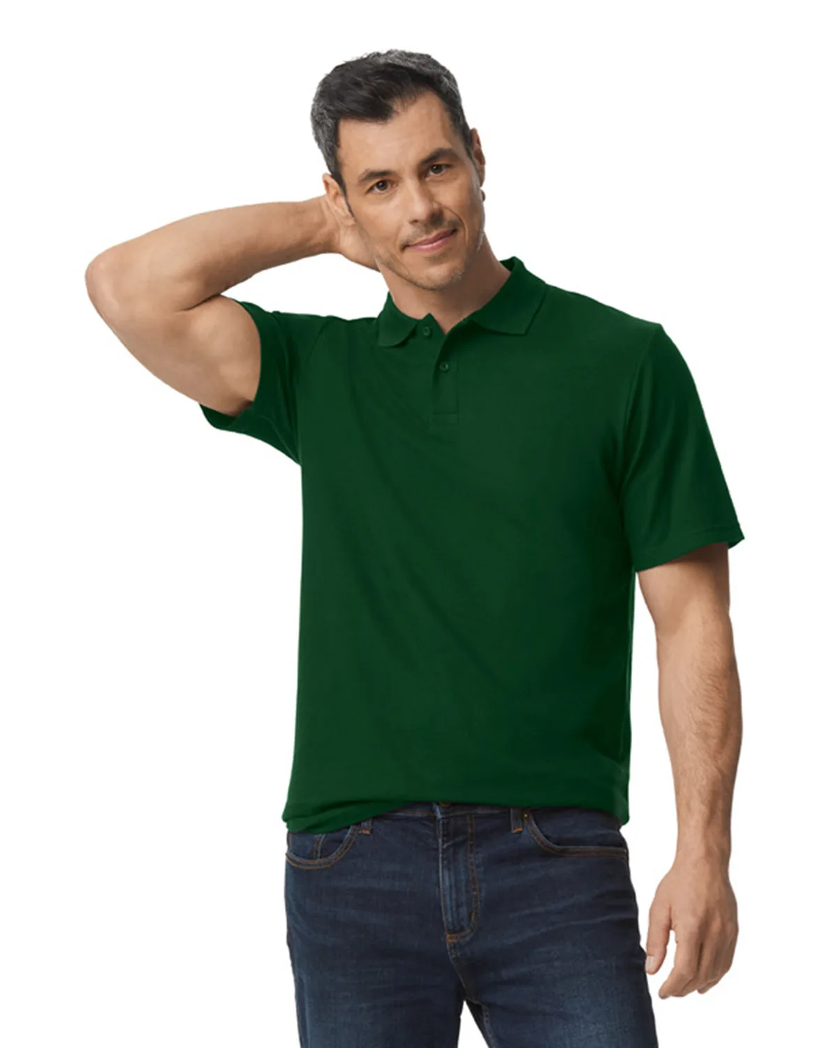 Gildan Men's Softstyle Double Pique Polo view 5