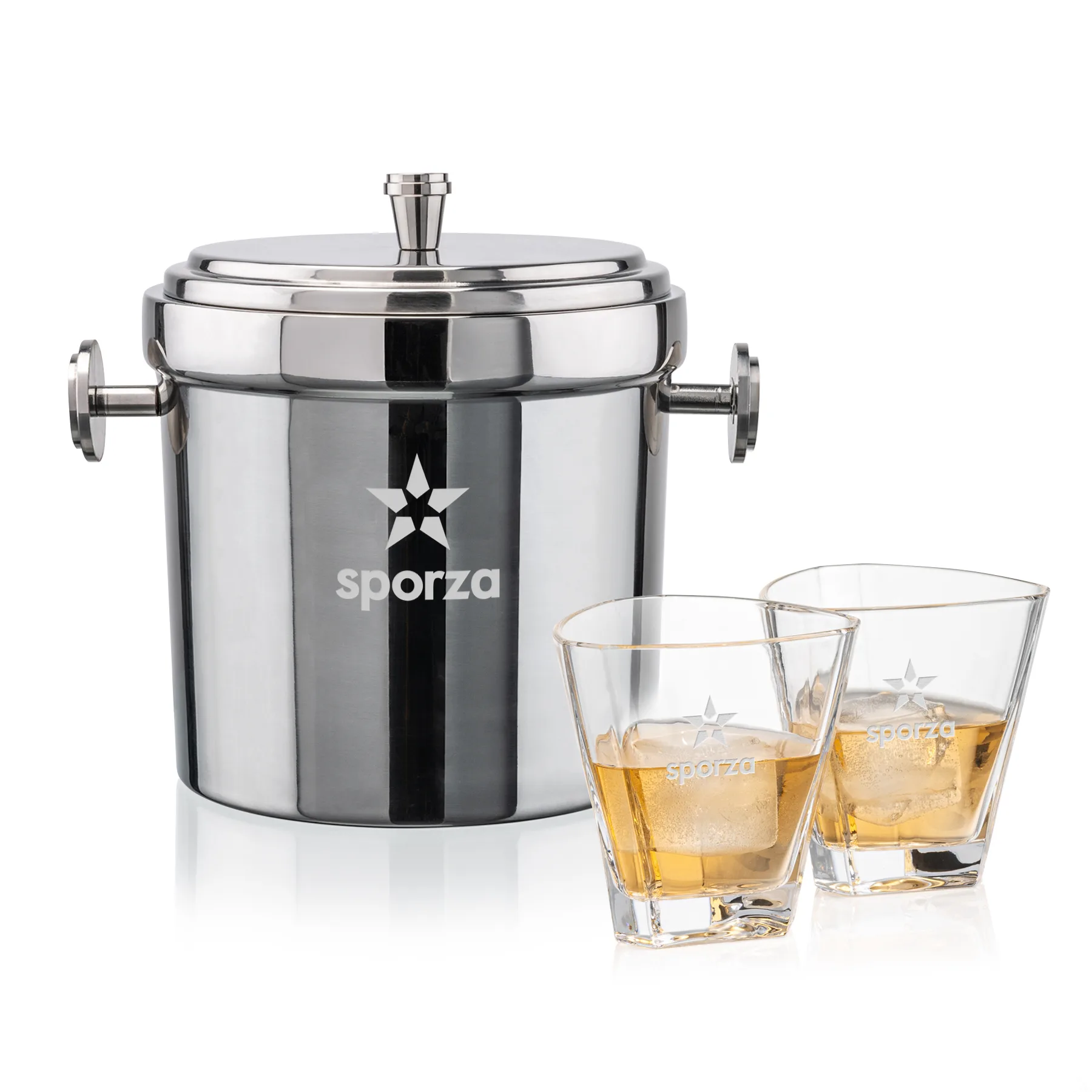 Milano Bucket Set, Laser Engraving, Set of 3
