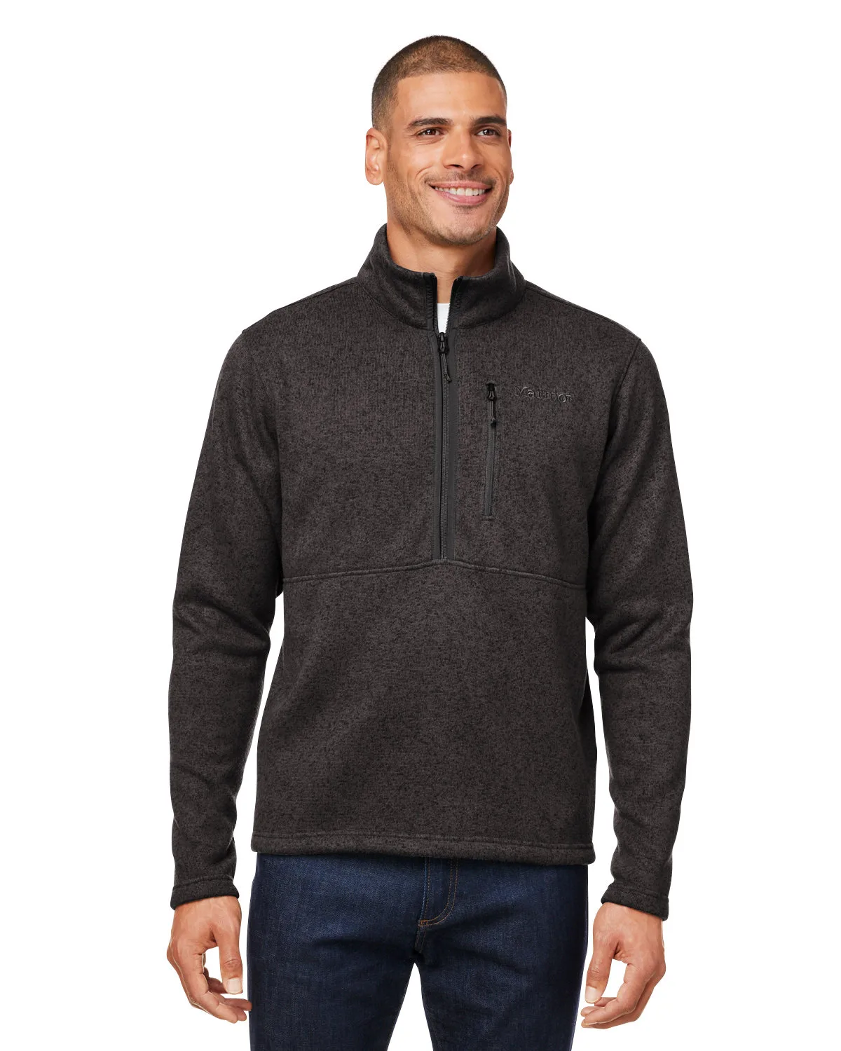 Marmot Mountain Men's Drop Line Half-Zip Jacket view 2