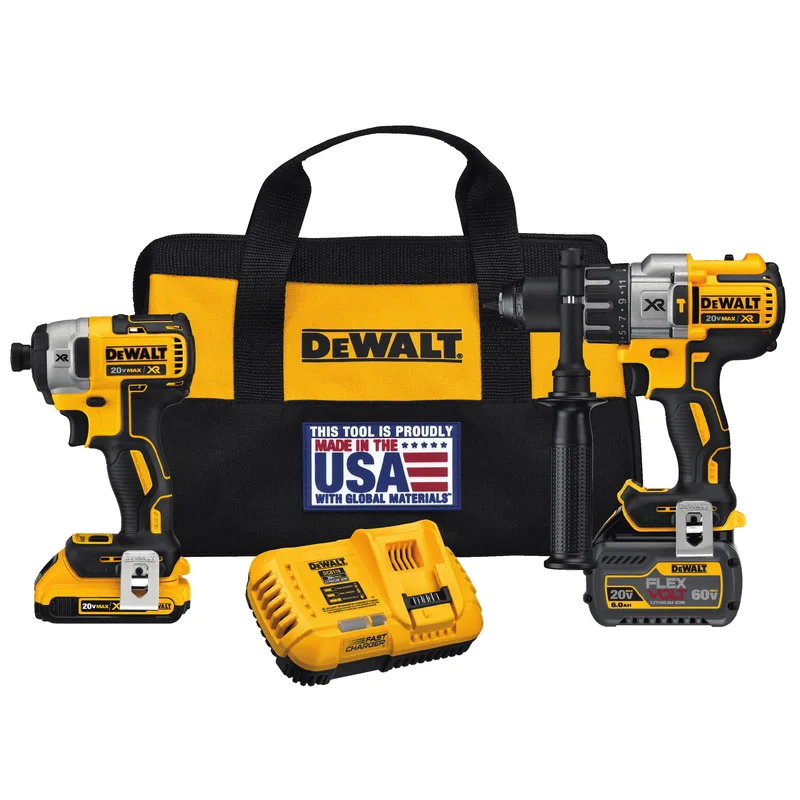 DeWalt Flexvolt Hammerdrill & Impact Combo Kit