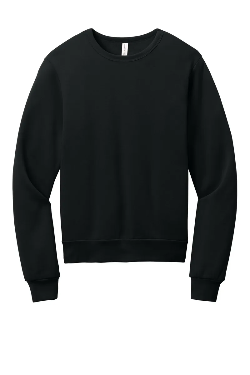 BELLA+CANVAS® Unisex Sponge Fleece Classic Crewneck Sweatshirt view 2