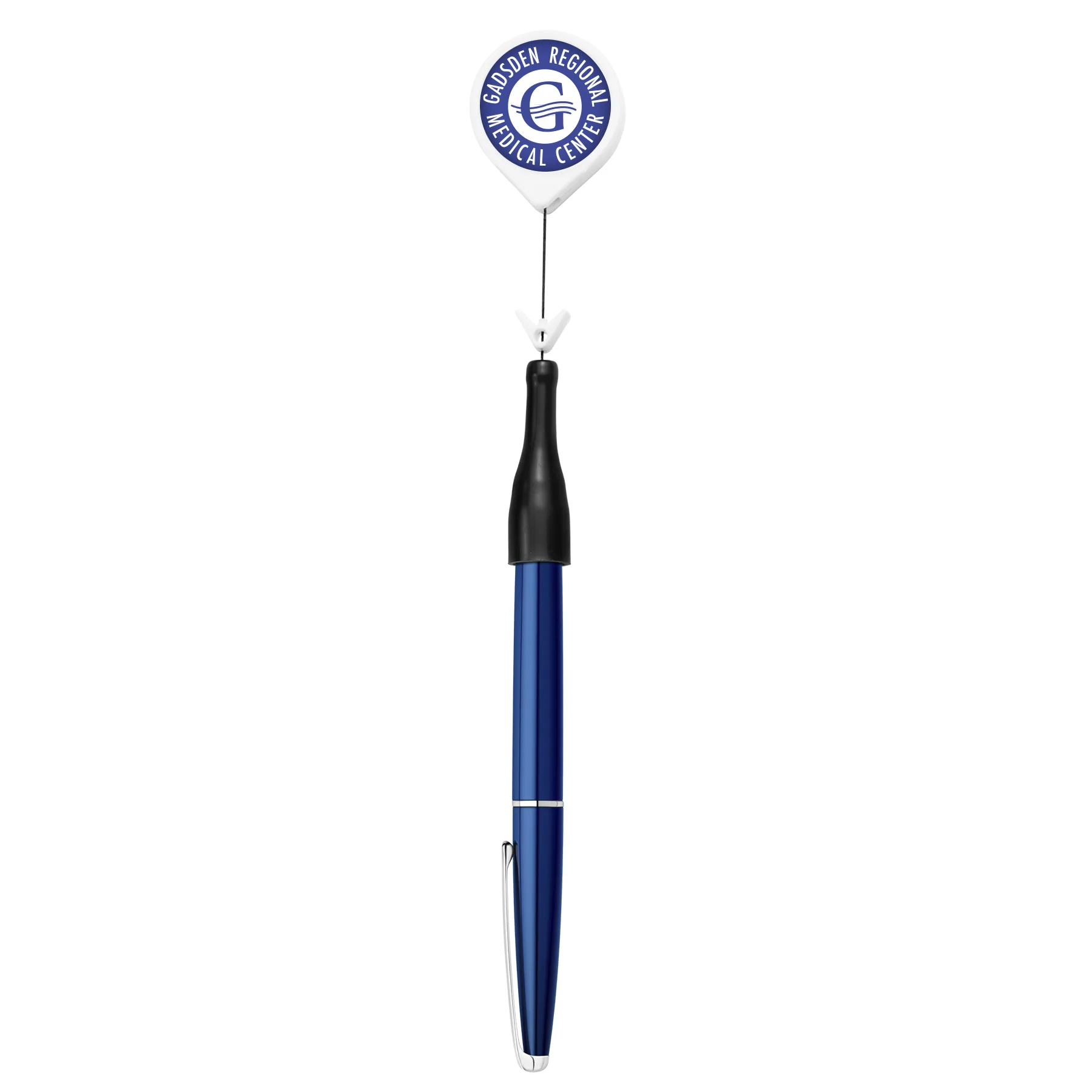 Anti-Microbial Round Retractable Pen Holder view 4