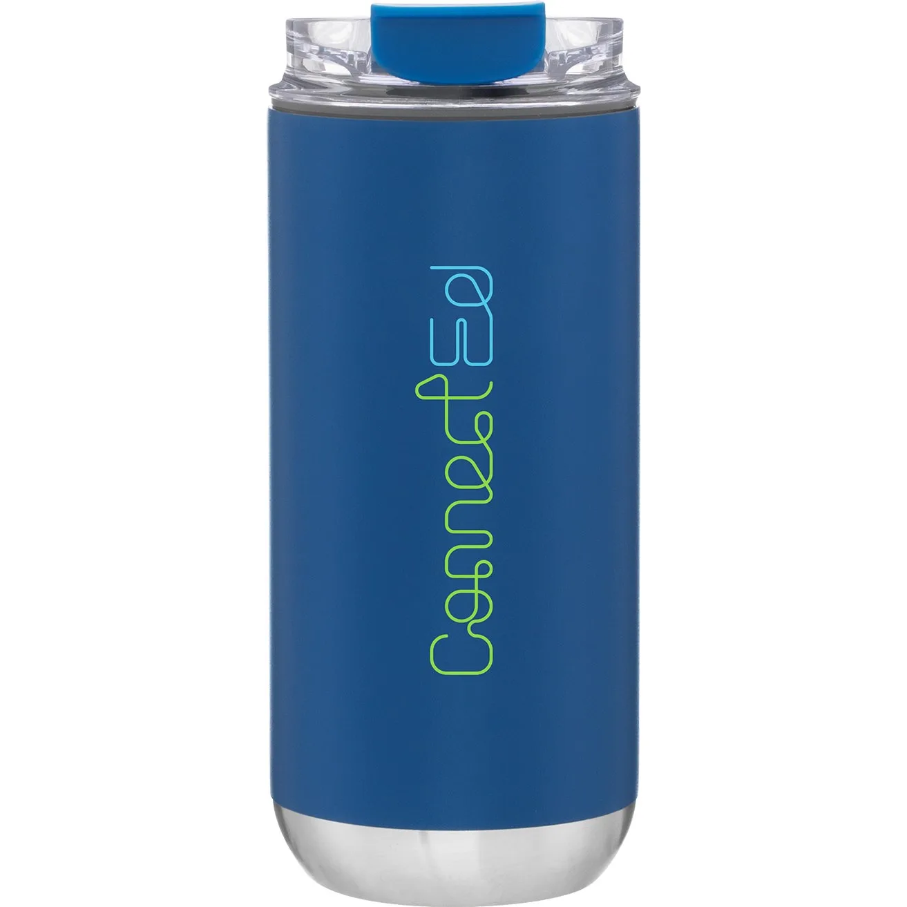 16 oz Palma Travel Tumbler (Matte Steel Blue)