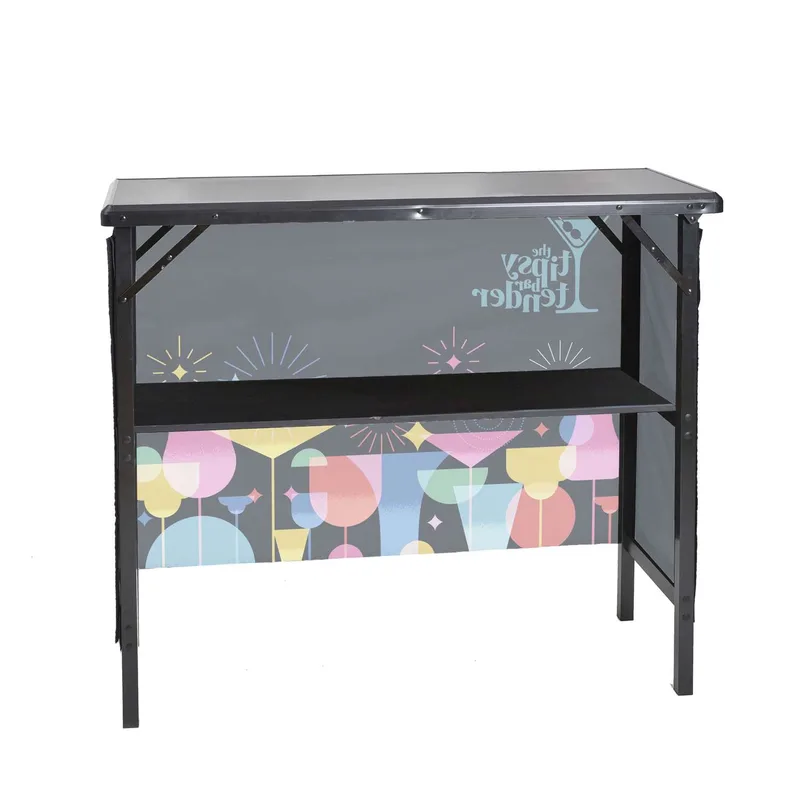 Portable Bar with Full-Bleed Wrap view 4