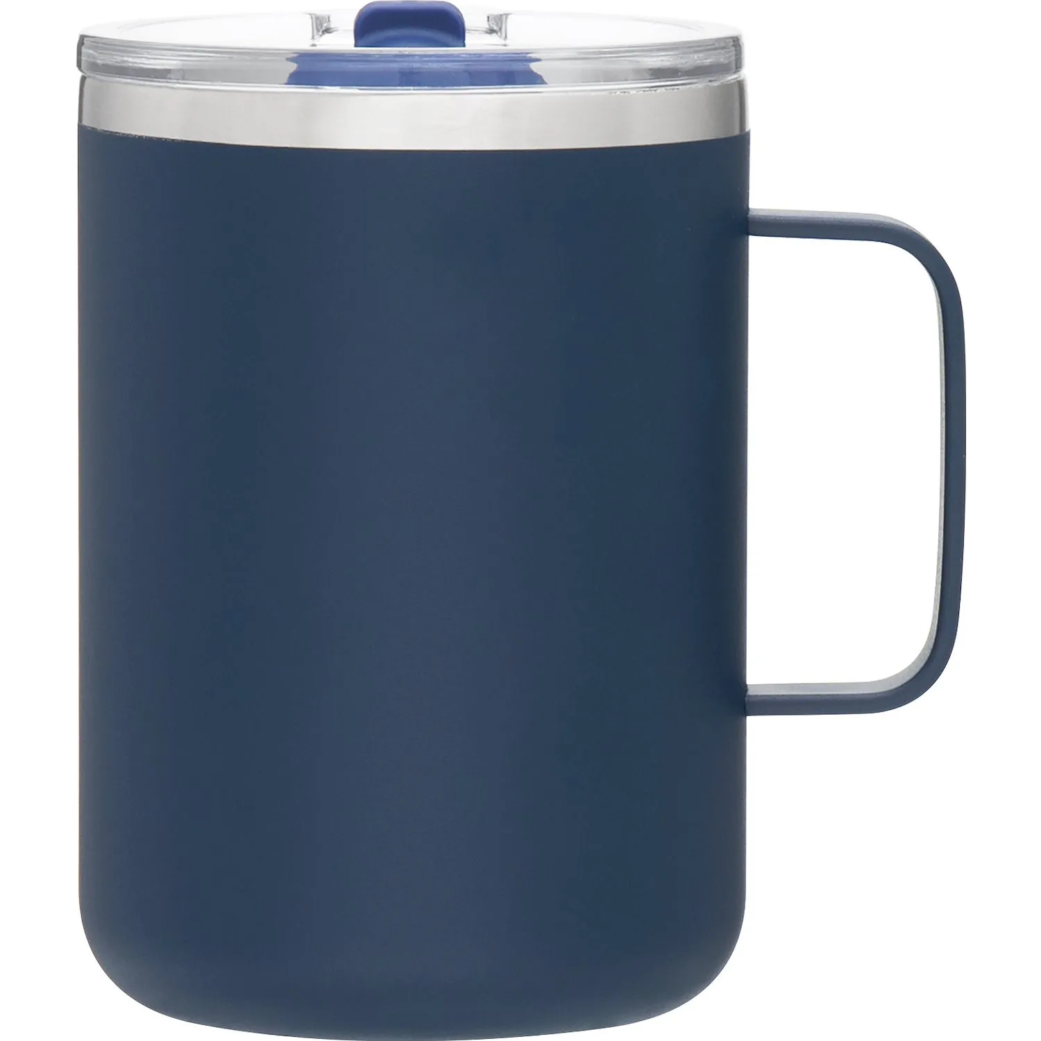 16.9 oz Camper Travel Mug (Matte Navy) view 2