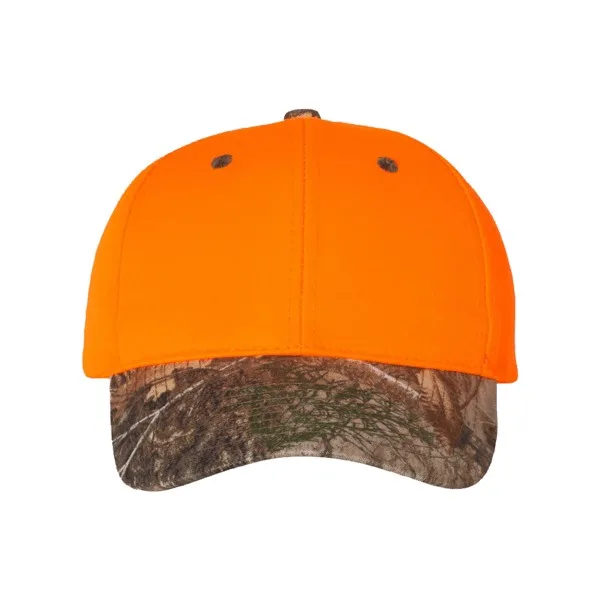 Outdoor Cap 202is Blaze Crown Camo Visor Cap view 2