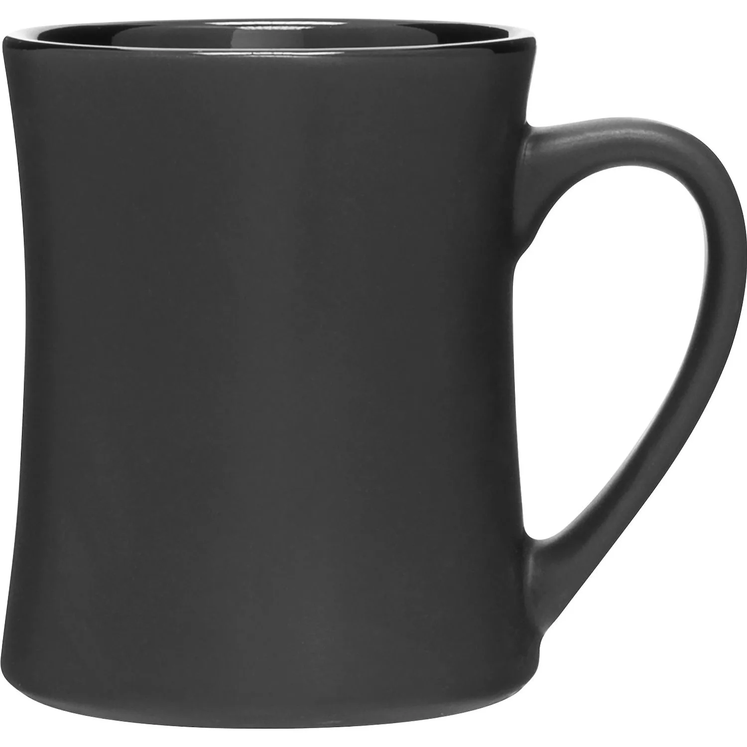 15 oz Bedford Ceramic Mug (Black) view 2