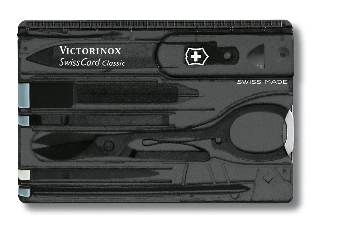 Victorinox Swiss Army Corporate Gifts Knife Swisscard- Onyx