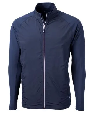 Cutter & Buck Adapt Eco Knit Hybrid Recycled Mens Full Zip Jacket view 3