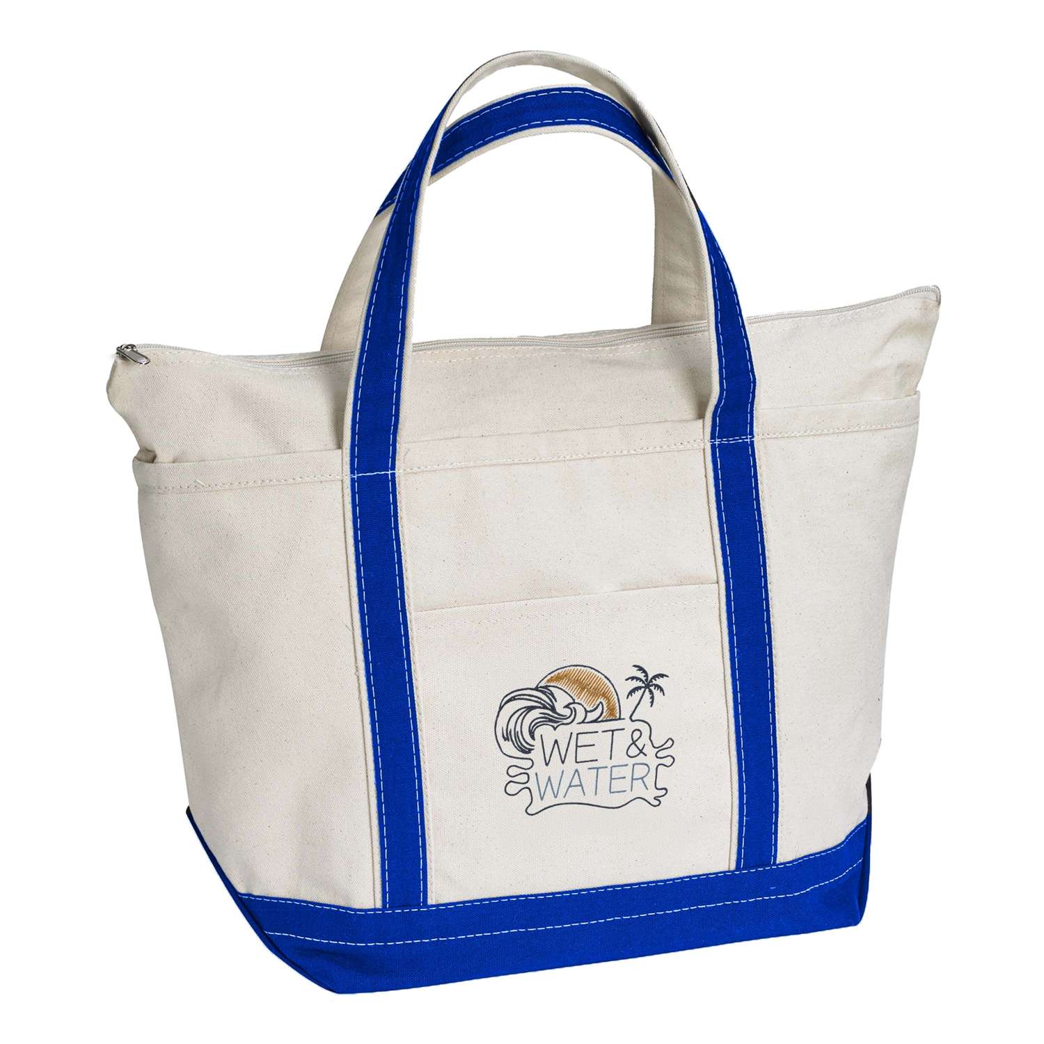 Rock the Boat Bag with Embroidery
