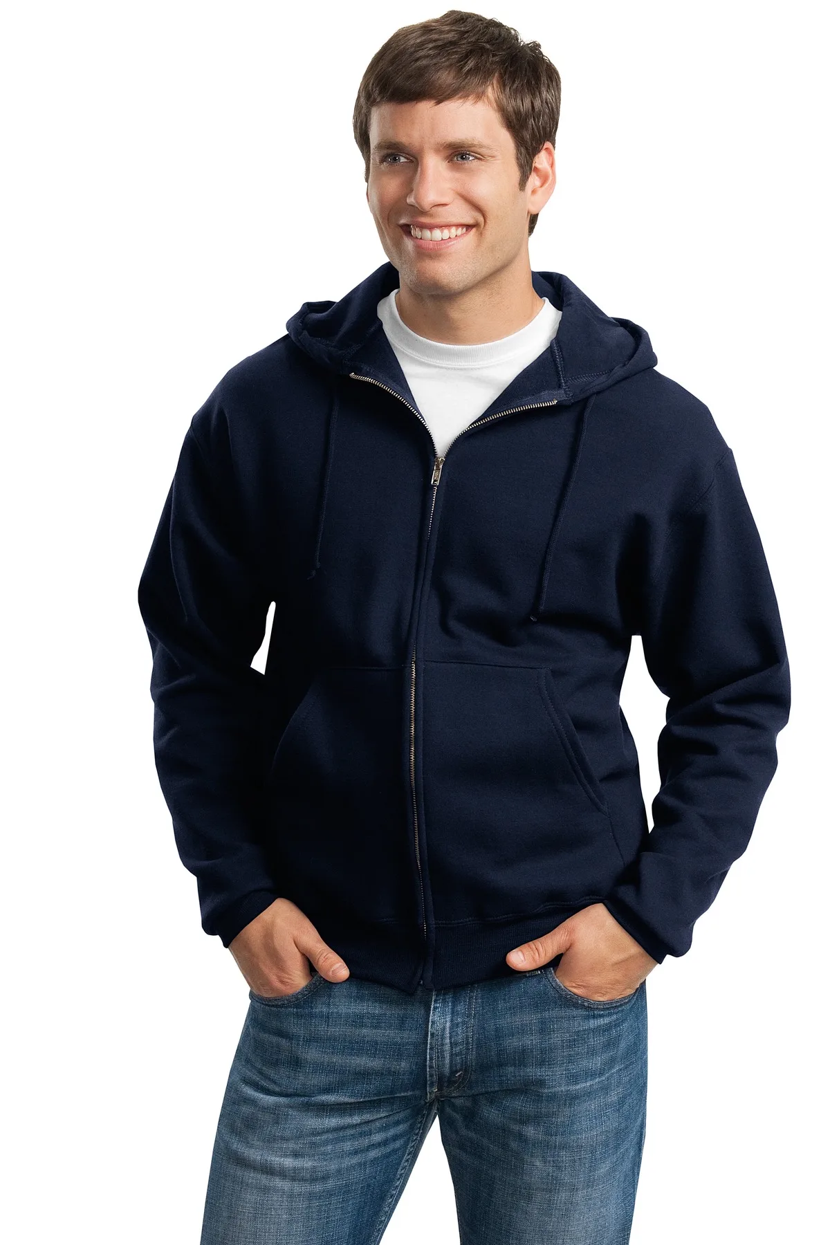 Jerzees® Super Sweats® NuBlend® - Full-Zip Hooded Sweatshirt.