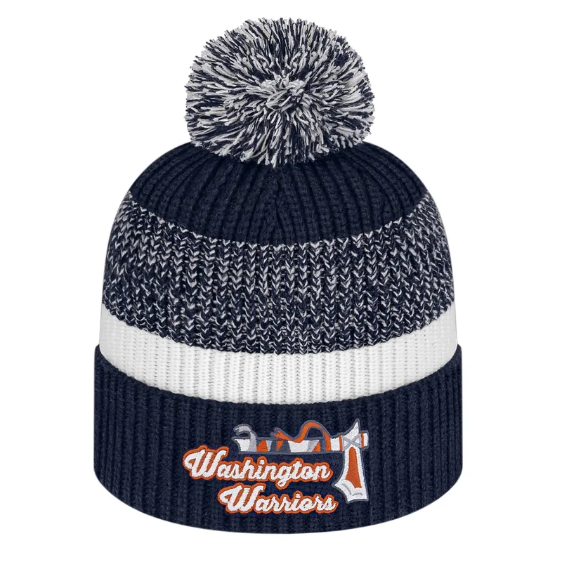 Thick Ribbed Knit Cap With Cuff