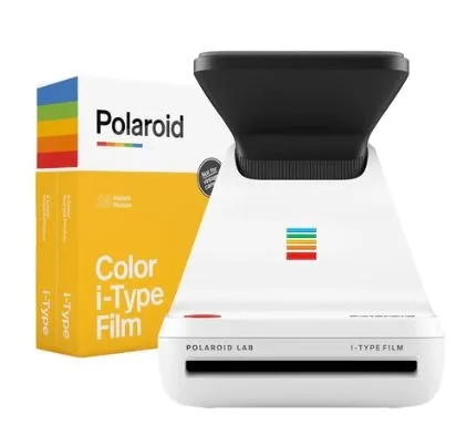 Polaroid™ Lab Instant Printer w/Color i-Type Film 2-Pack