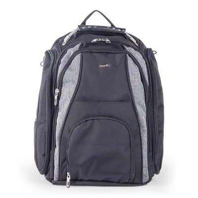 Bugatti Matt Backpack-Black Gray