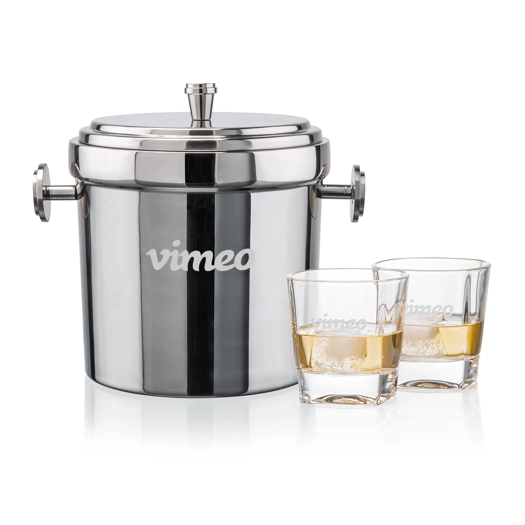 Ice Bucket OTR Set, Kansas Set, Set of 3