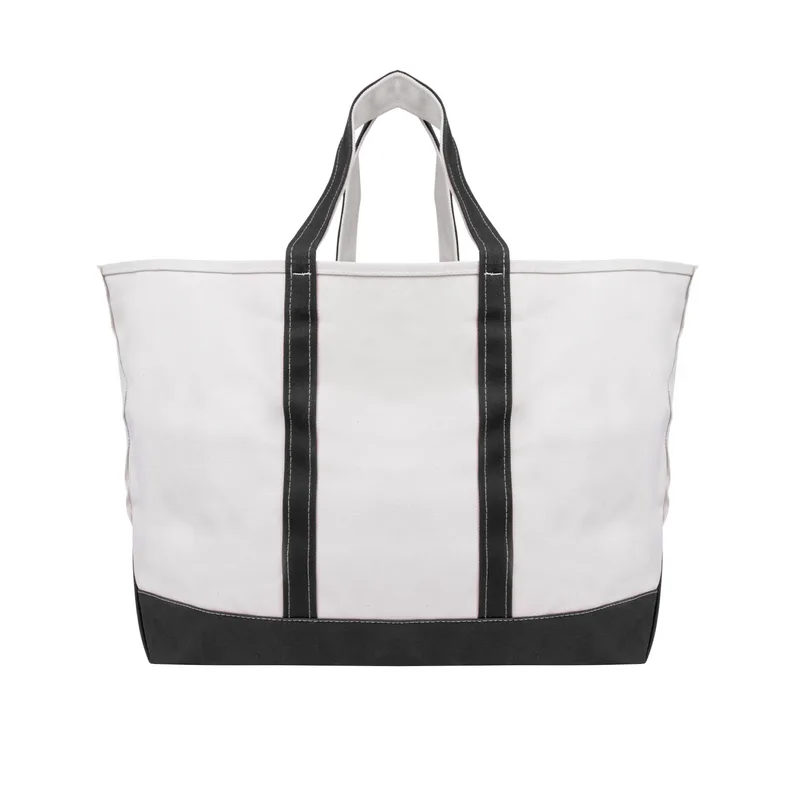 The Madelyn Cotton Canvas Tote Bag view 3