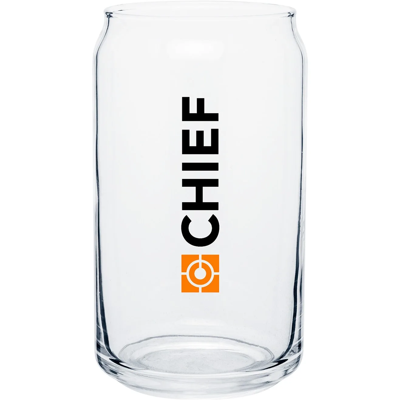 16 oz Plain Soda Can Glass