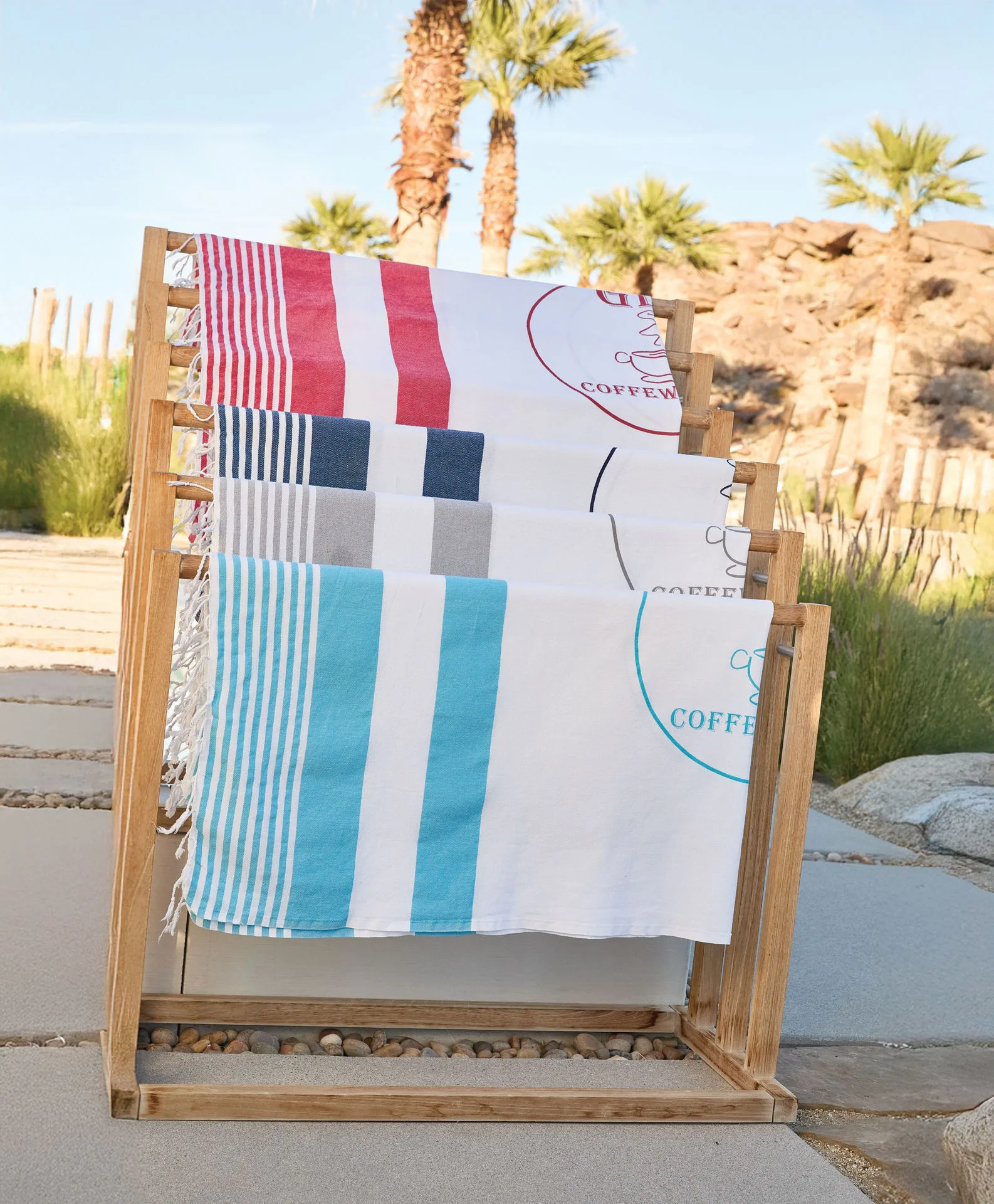 Hamilton Vintage Peshtemal Beach Towel view 2