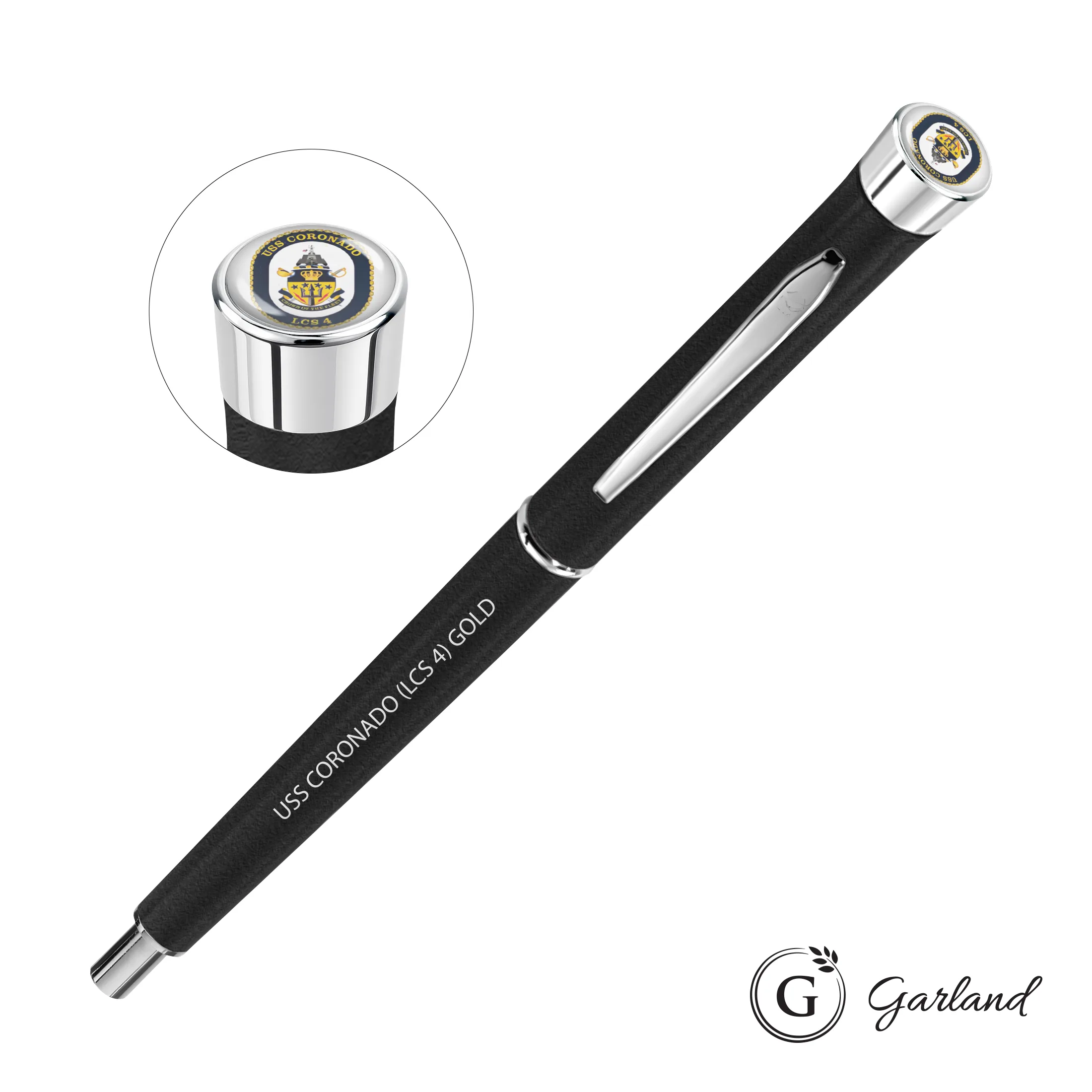 Custom, Mechanical Pencil, Chrome, Black / Chrome