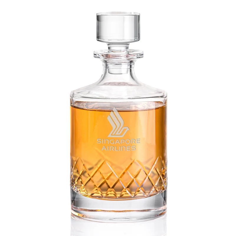 Decanter, Deep Etch, 28 oz