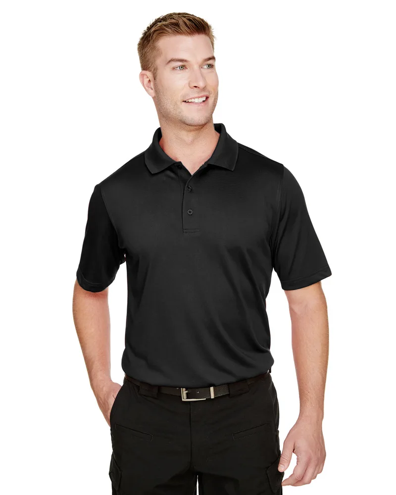 Harriton Men's Tall Advantage Snag Protection Plus Short Sleeve IL Polo Shirt