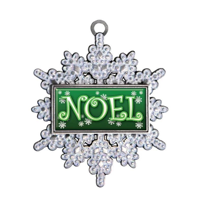 Express Snowflake Holiday Ornament (Domestically Produced)
