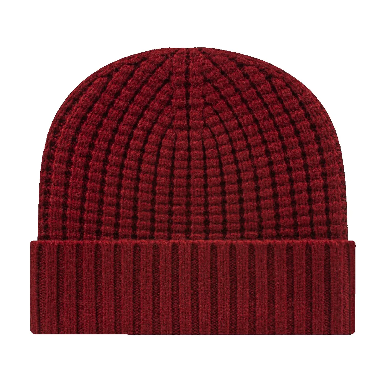Premium Waffle Knit Cap With Cuff view 7