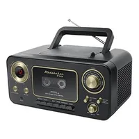 Studebaker Portable Bluetooth Stereo Cd Player, Am/Fm Radio And Cassette Recorder