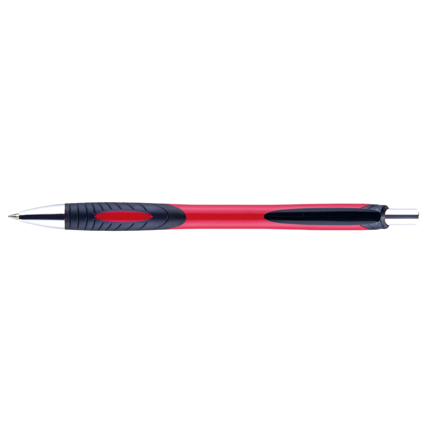 Red/Black/Silver Blank Front View