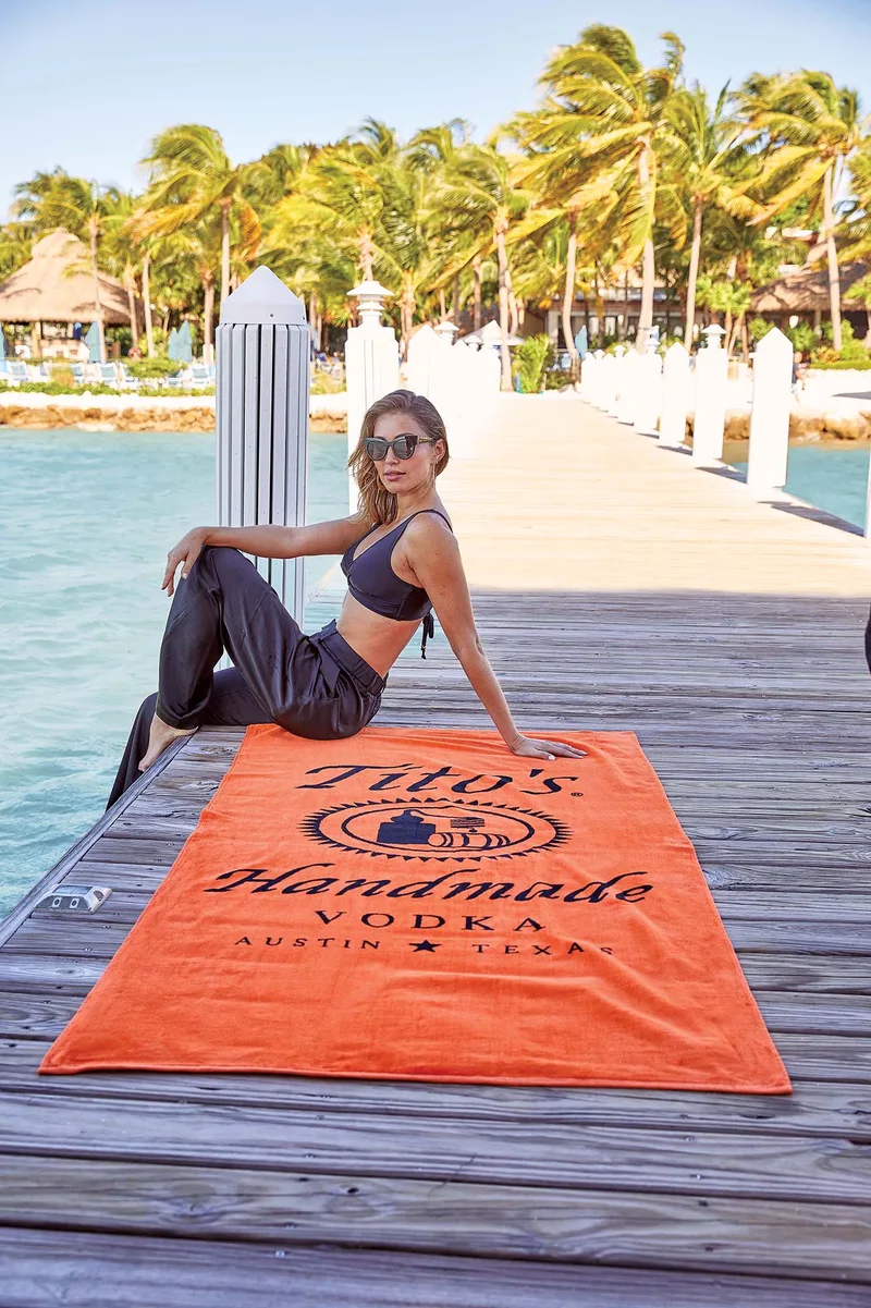Simba Luxury Size Jacquard Beach Towel