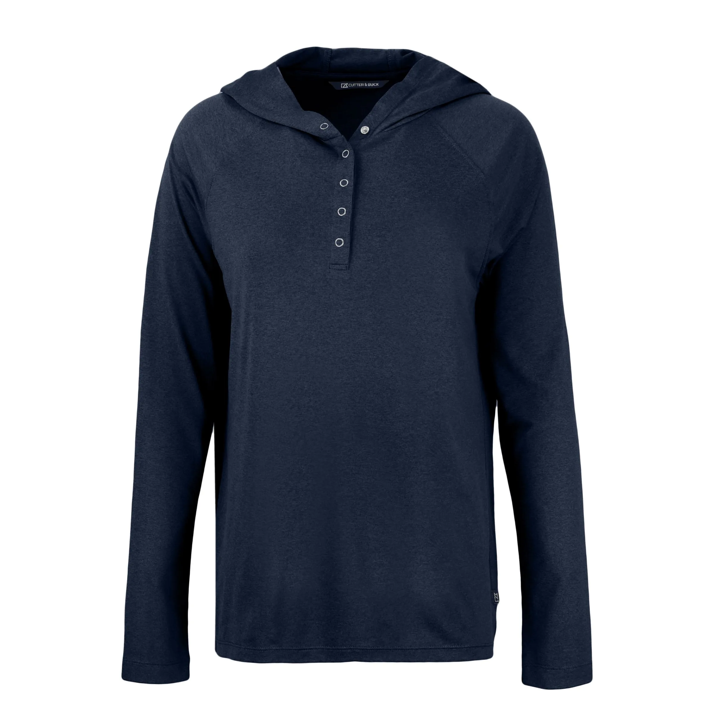 Cutter & Buck Coastline Epic Comfort Eco Recycled Womens Hooded Shirt view 4