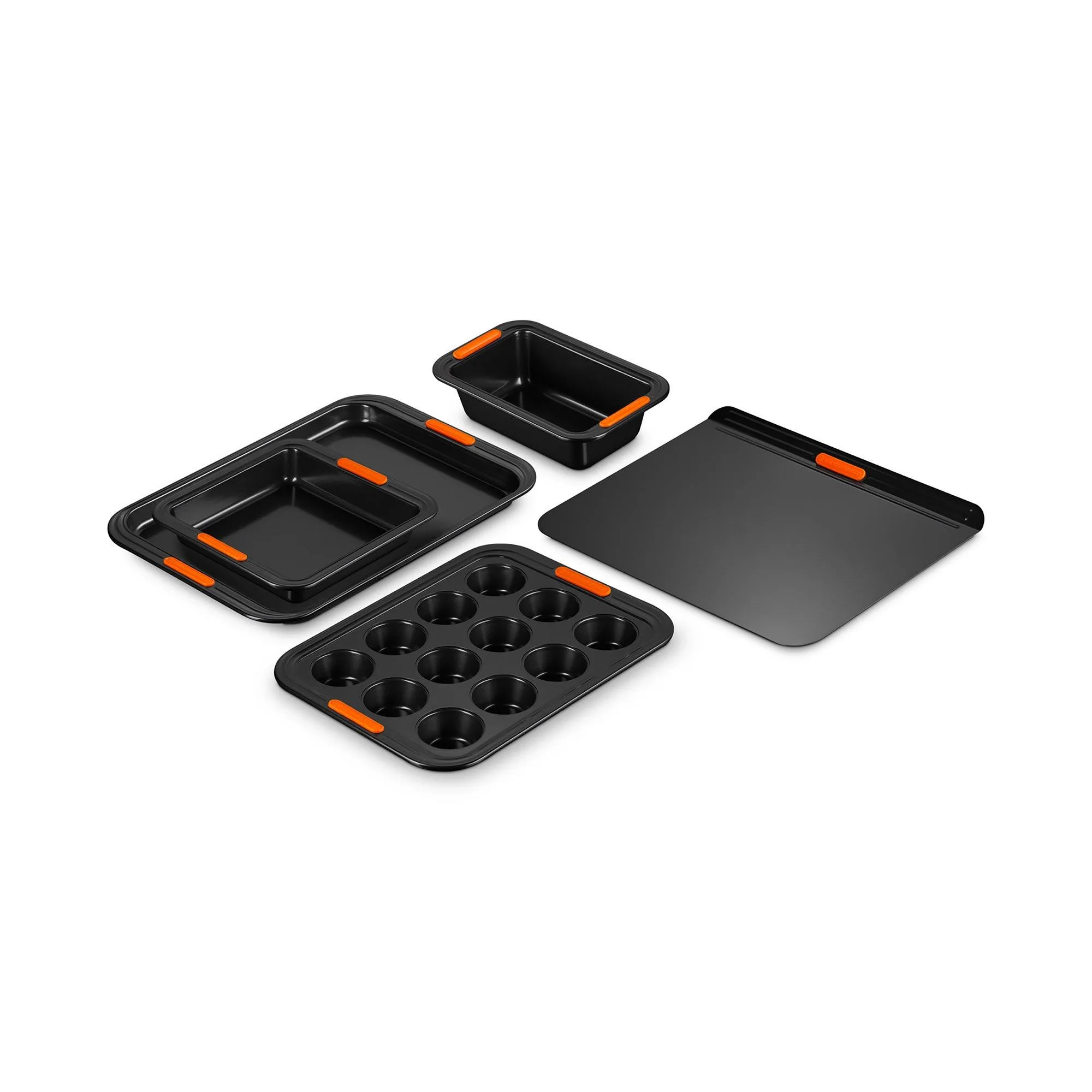 Le Creuset 5Pc Nonstick Metal Bakeware Set - Black