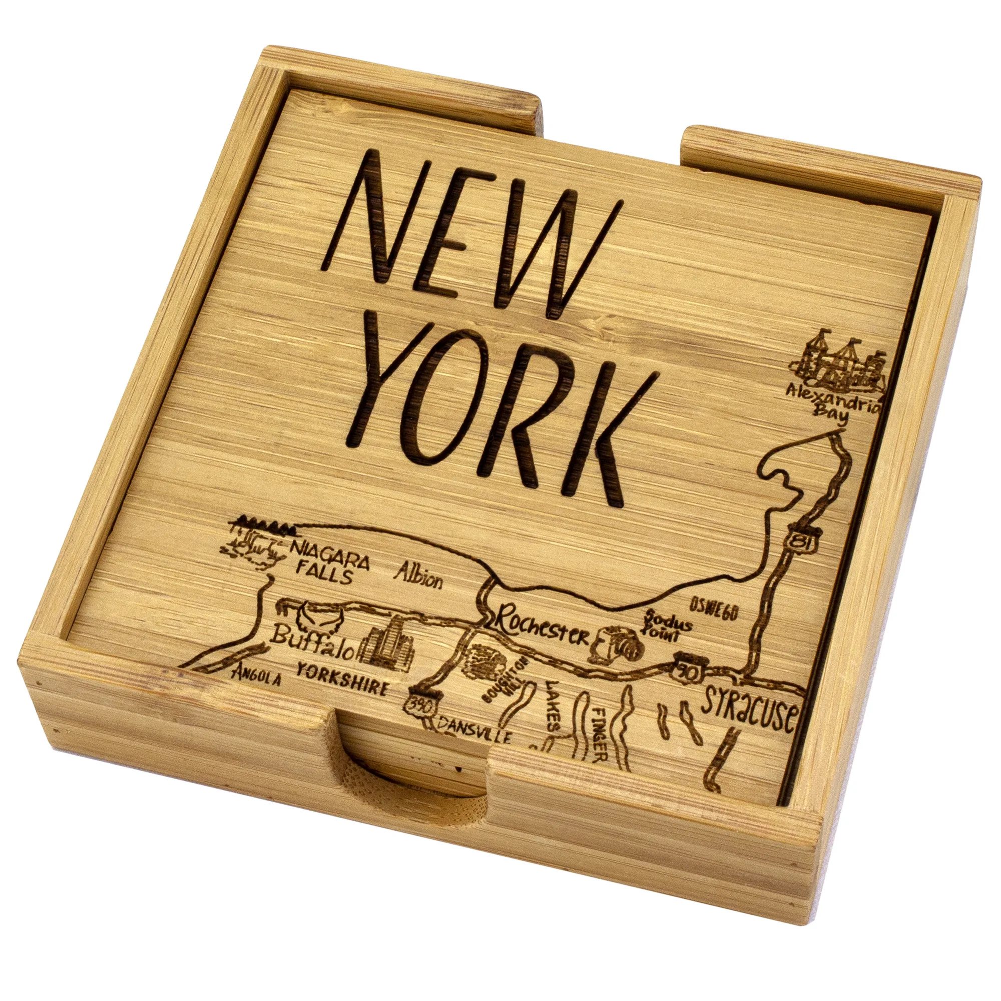 New York Puzzle Coaster Set view 5