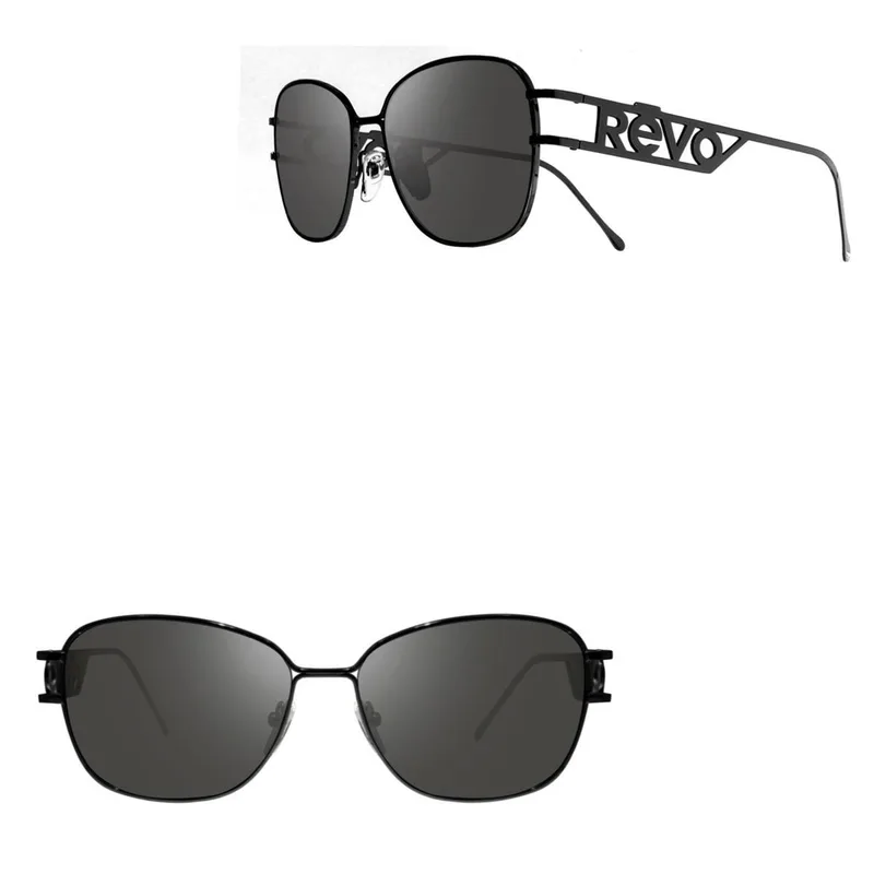 Revo Sunglasses Air 4 Revo Satin Black Butterfly Photochromic Sunglass