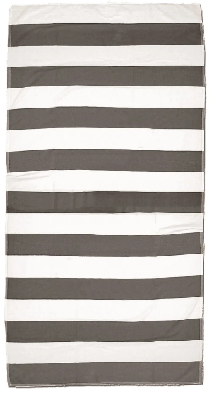 Turkish Signature™ Heavyweight Horizontal Cabana Stripe Beach Towel view 2