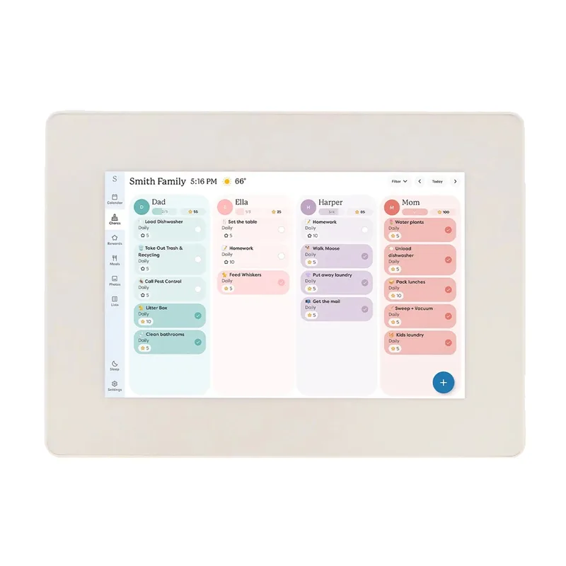 Skylight 10-inch Digital Calendar - White