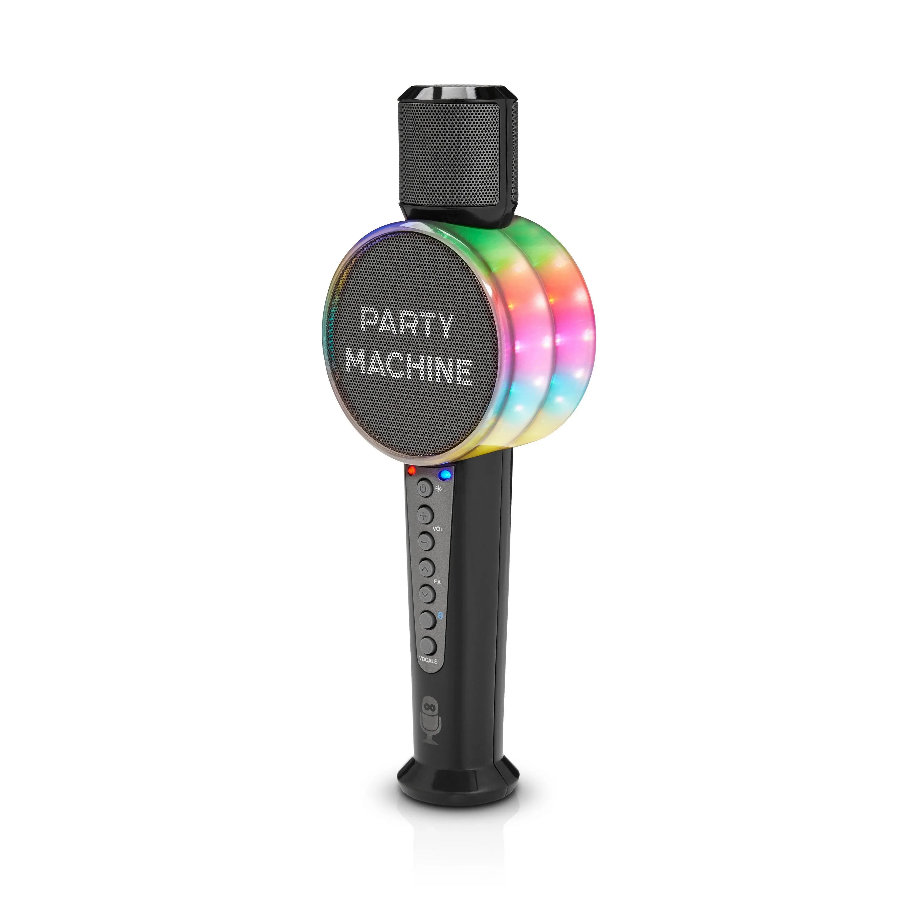 Singing Machine Party Machine Mic w/Bluetooth & Voice Changers