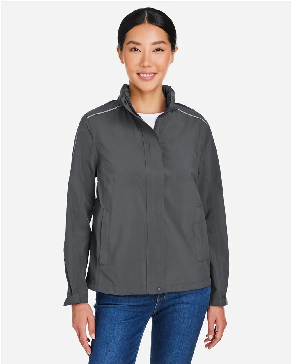 CORE365™ Women's Packable Rain Jacket view 2