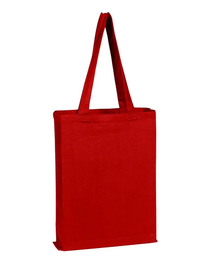 Q-Tees™ Canvas Gusset Promotional Tote Bag view 5